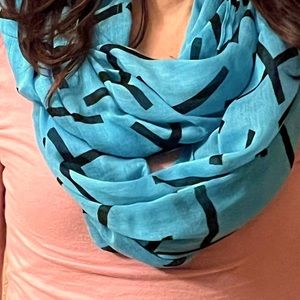Infinity Scarf with Crosses